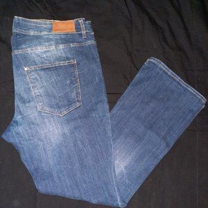 H&M Distressed Plus Size Jeans